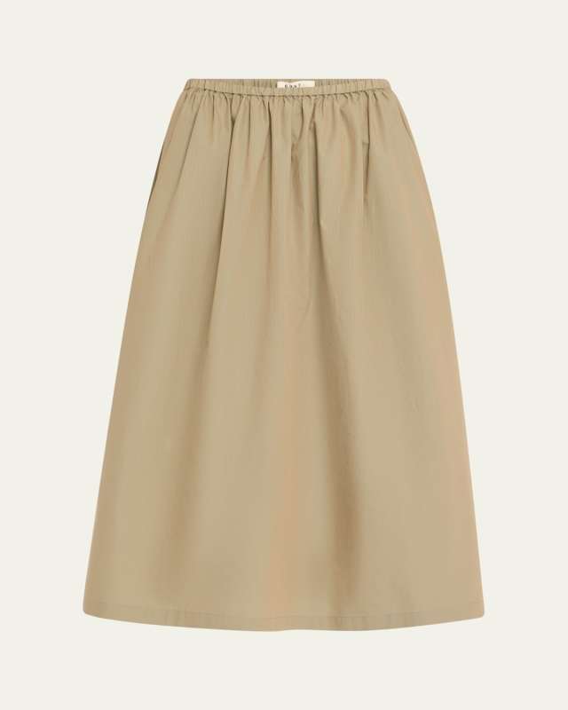 Pull-On A-Line Skirt